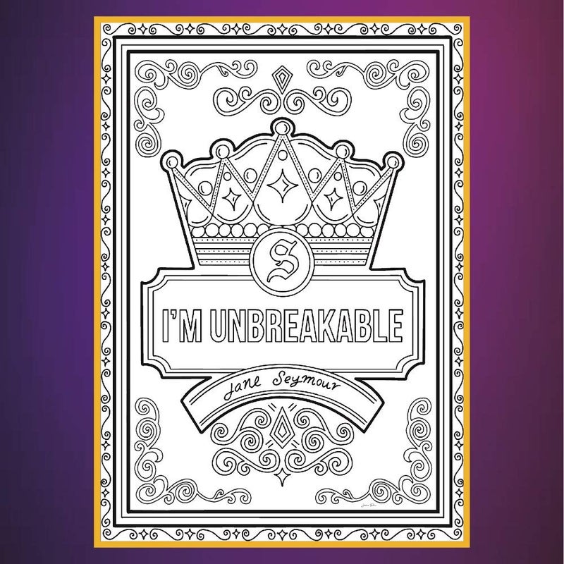 Coloring Broadway SIX -"All I Need is Six" Collection - Coloring Postcards - Hand-Drawn Illustrations by Coloring Broadway. Printed on Matte Card Stock. (5" x 7" - Set of 8 Individual Designs) - Image 4